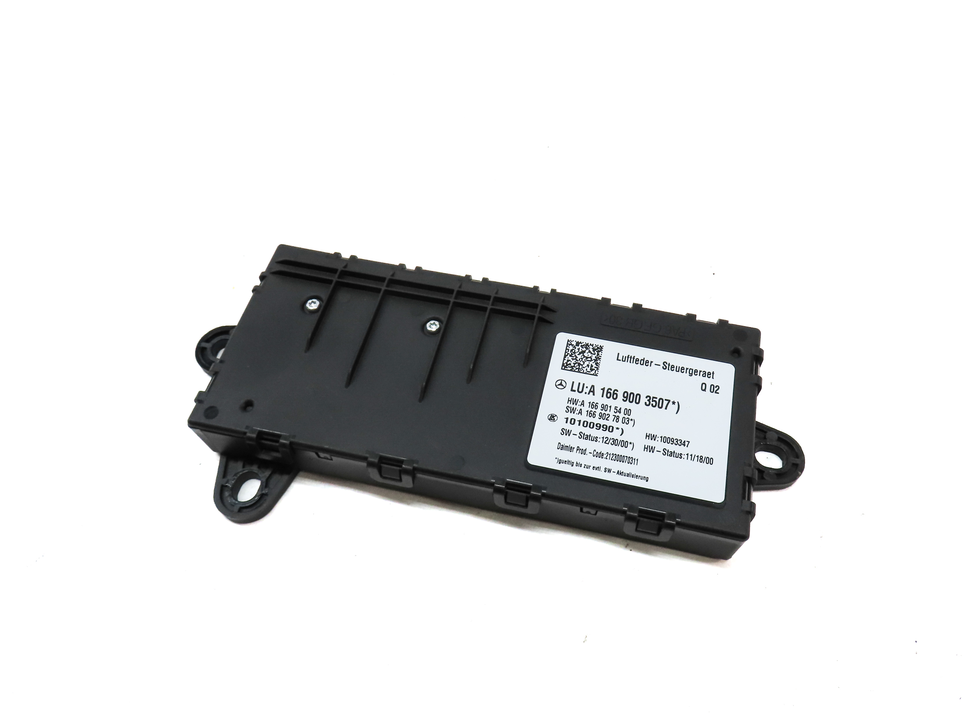 2013 MERCEDES ML550 (W166) AIR SUSPENSION CONTROL MODULE — exact item pictured